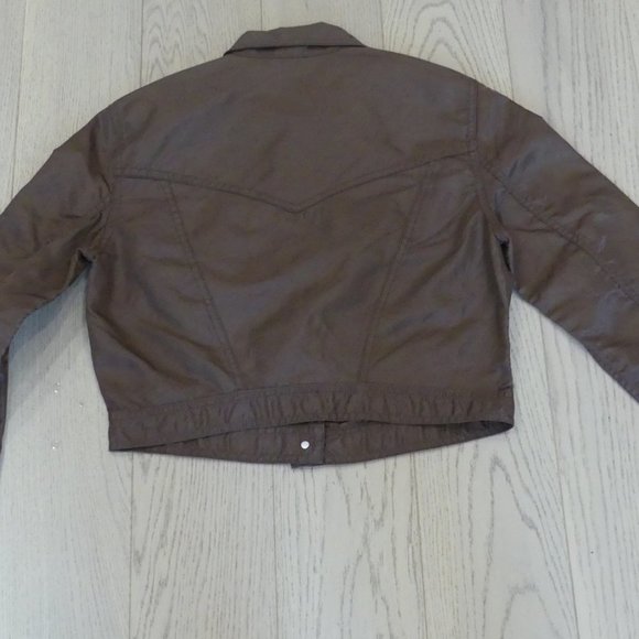 Versace Jeans  Collection Vintage Brown Women's Medium Jacket - Picture 7 of 7